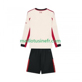 Maillot de Foot Liverpool Extérieur 2025-26 Manches Longues - Enfant